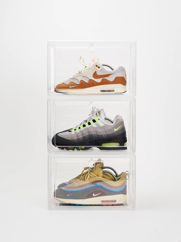 Sneaker box Semi Acrilica lateral - Pack 2 unidades