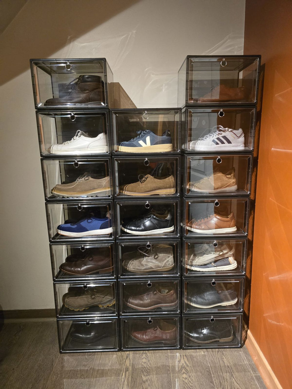 Sneaker box Semi Acrilica lateral Ahumada - Pack 5 unidades